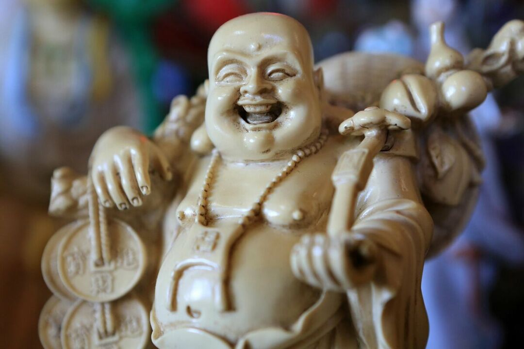 Amulette de la santé et du bien-être de la famille - Bouddha qui rit